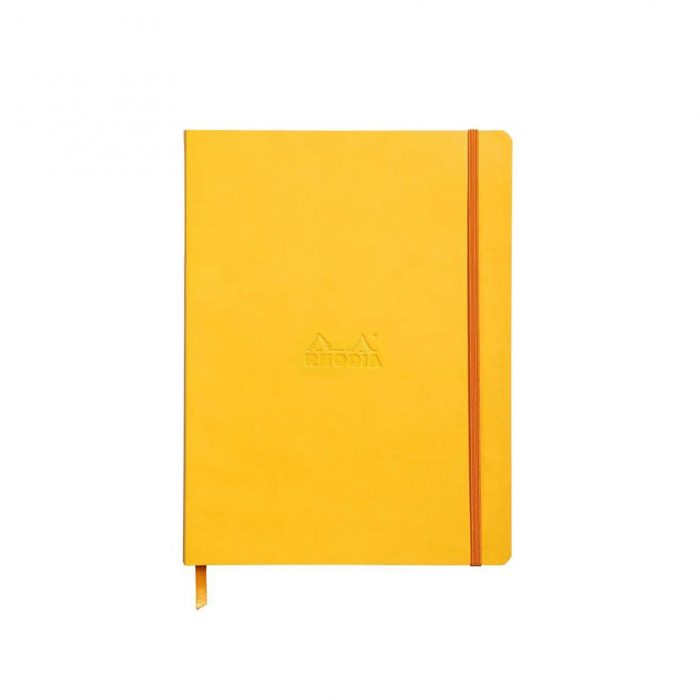 دفتر رودیا سایز A4 با جلد نرم زرد